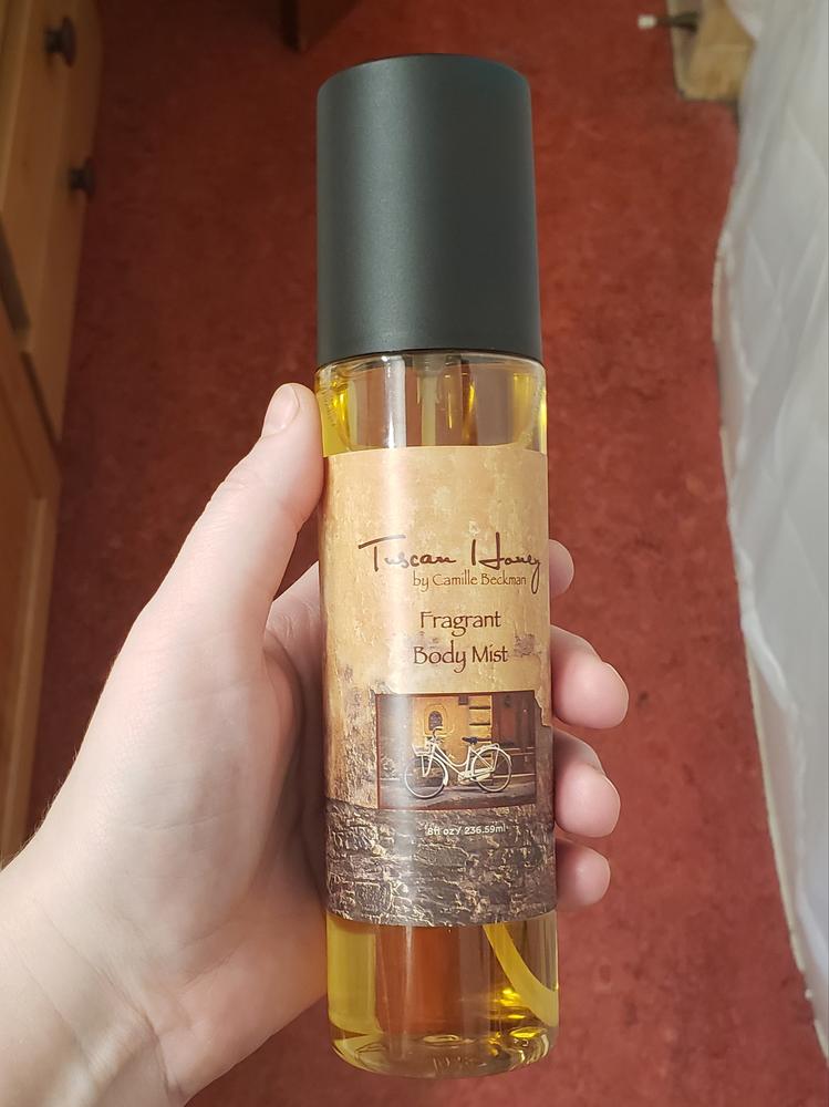 Fragrant Body Mist 8 oz Tuscan Honey - Customer Photo From Ashley from Portland