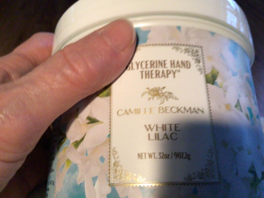 Glycerine Hand Therapy™ 32oz White Lilac - Customer Photo From Catherine Bruce