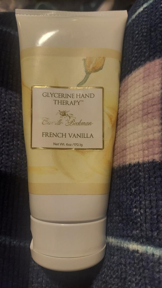 (IMPERFECT) Glycerine Hand Therapy™ 6oz French Vanilla - Customer Photo From Julie Fogelmanis