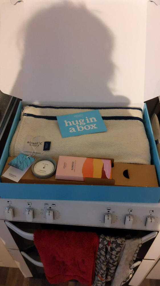 Hug in a Box® Gift Set - Recycled Cotton - Customer Photo From Laura Mobbs
