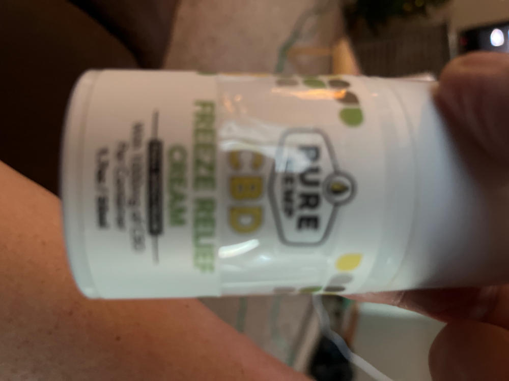 CBD Hemp Intensive Relief Rub with Emu Oil - Full Spectrum 600mg - Customer Photo From John K.