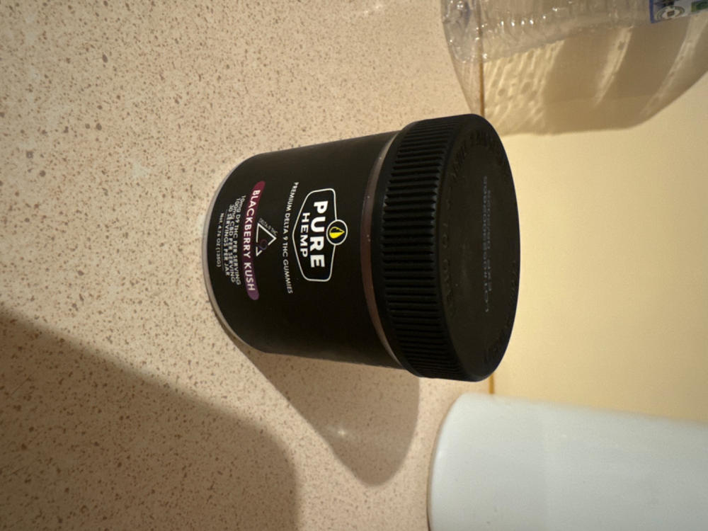 Blackberry Kush Delta 9 THC + CBD Gummies - Customer Photo From Christopher K.