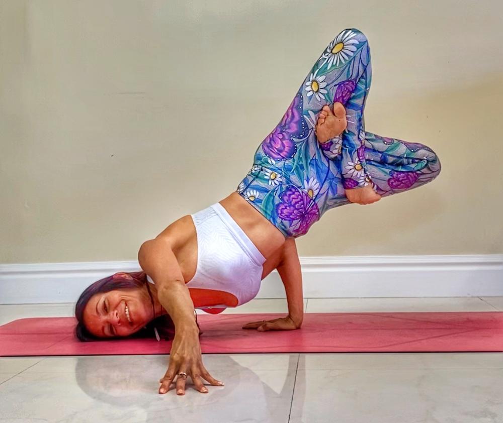 Coral My Name Printed Yoga Leggings - Customer Photo From ANNY NORATTO