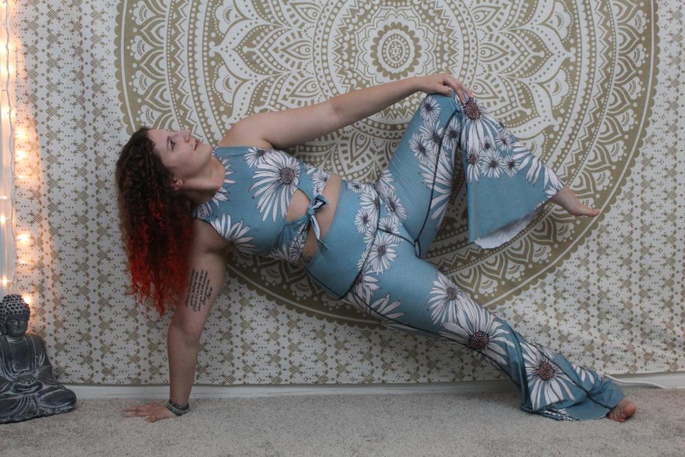 JURANMO Yoga Pants Women High Waisted Flare Leggings Tummy Control