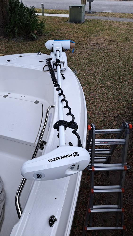 Minn Kota Riptide Terrova 112 Trolling Motor w/Wireless Remote - 36V - 112LB - 72" [1363791] - Customer Photo From Andrew N.