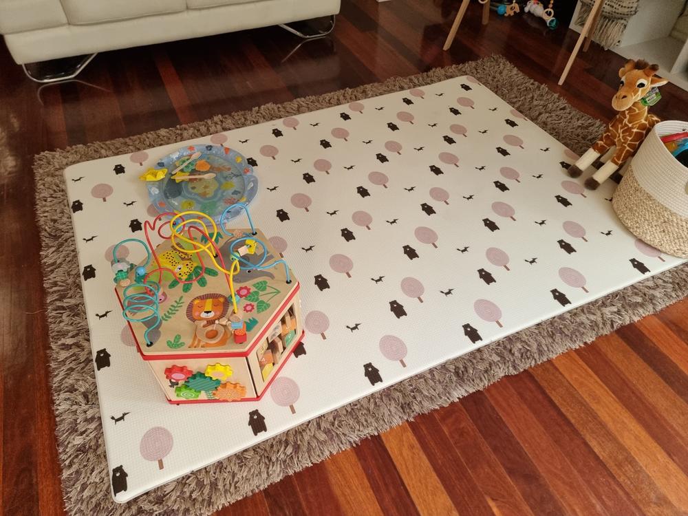 Forrest / Blush Large Playmat - Customer Photo From Emily Sustar