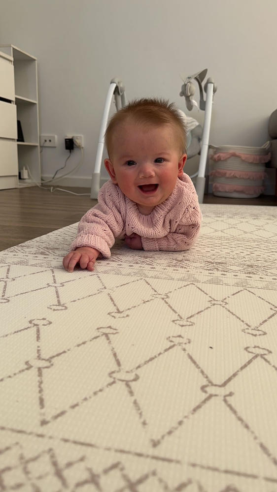 Baby Driver / Boho Large Playmat - Customer Photo From Isabelle Cassar