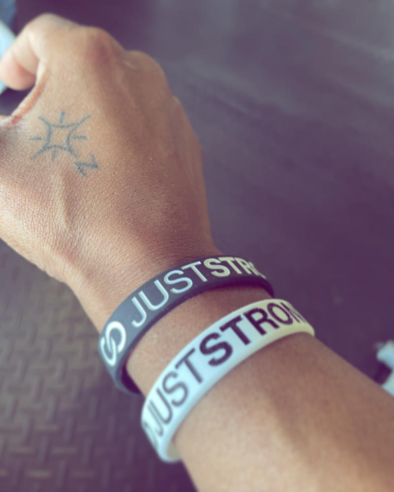 Just Strong Wrist Band - Customer Photo From Tracey Mallory