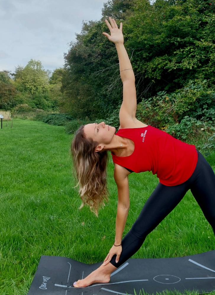 Red Strapped Racerback Tank - Customer Photo From Anastasia Tsiara