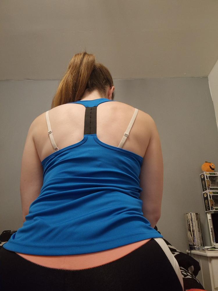 Sapphire Strapped Racerback Tank - Customer Photo From Sophie Mackenzie