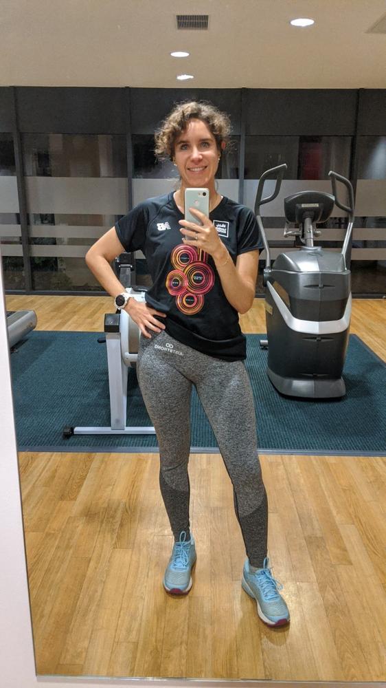 Charcoal Seamless Sculpt Leggings - Customer Photo From Claudia Luque Fernandez