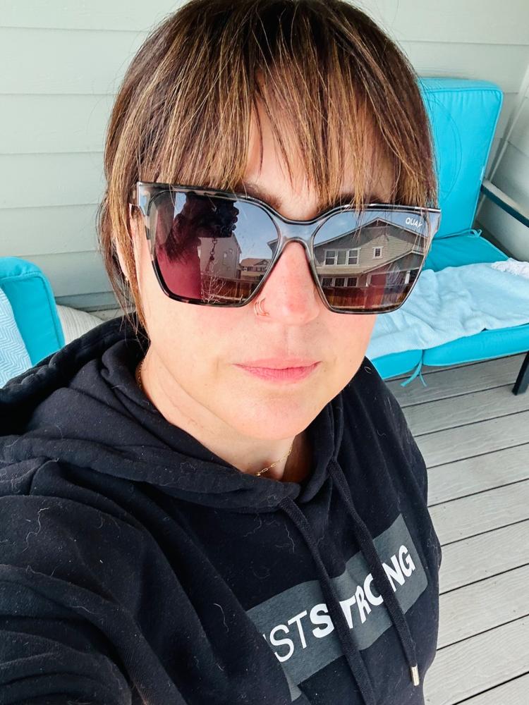 Black Relax Cropped Hoodie - Customer Photo From Melissa R. Seavall