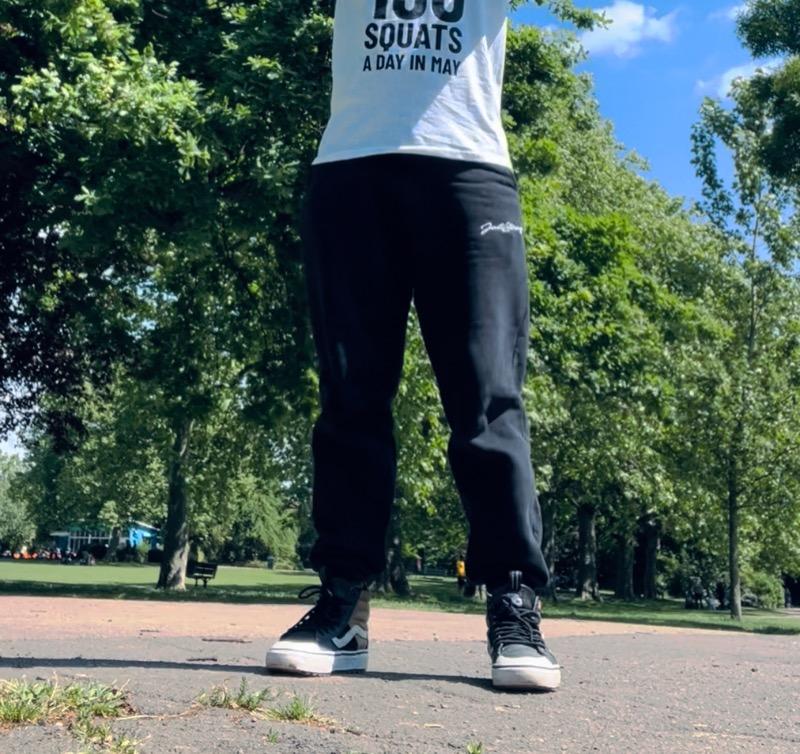 Black Baggy Joggers - Customer Photo From Angelina Campbell