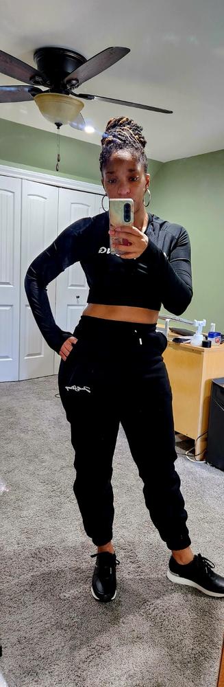 Black Baggy Joggers - Customer Photo From Samantha Henderson