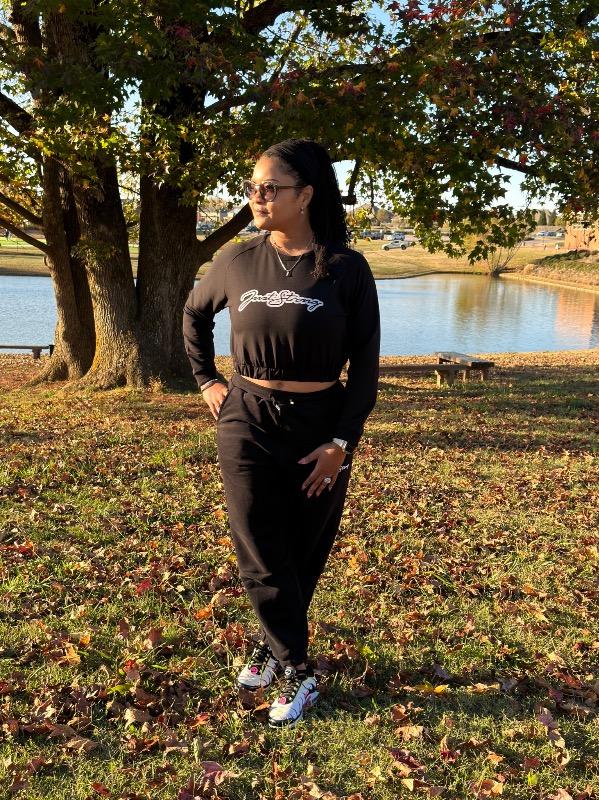 Black Baggy Joggers - Customer Photo From Brenda Graham