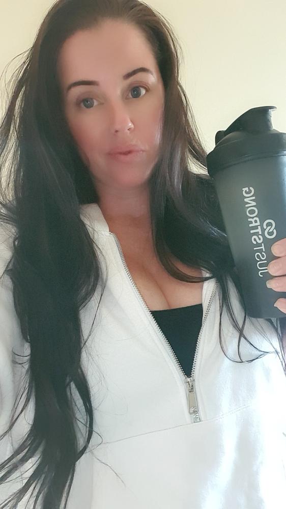 White 1/2 Zip Hoodie - Customer Photo From hayley wilkinson