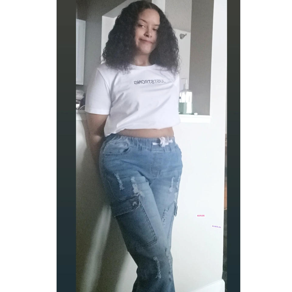 Everyday Drawstring Tee - Ivory White - Customer Photo From Prudence Bailey