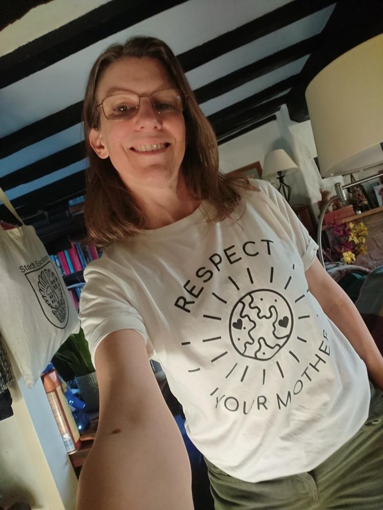 Respect Your Mother T-Shirt (Unisex) - Customer Photo From Sarah Cannon