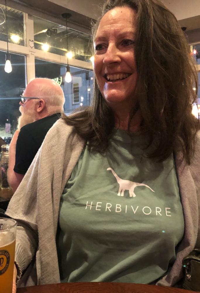 Hellfire Vegan T-Shirt (Unisex) - Customer Photo From Jen Harding