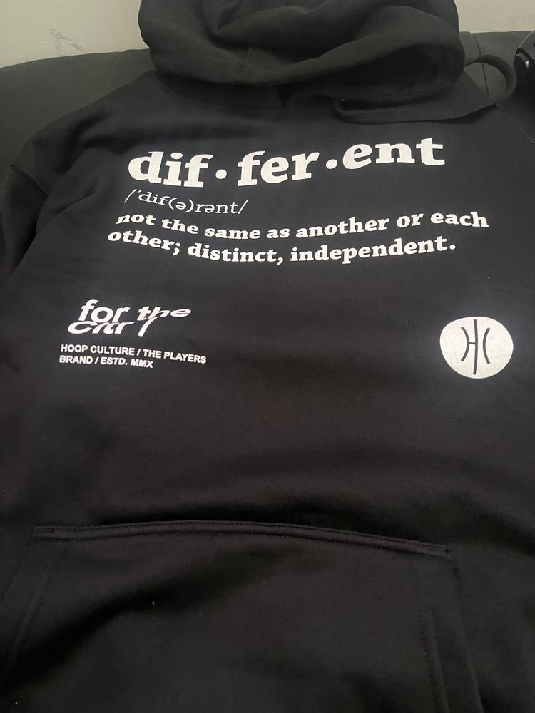 Be Different Hoodie - Customer Photo From Todd