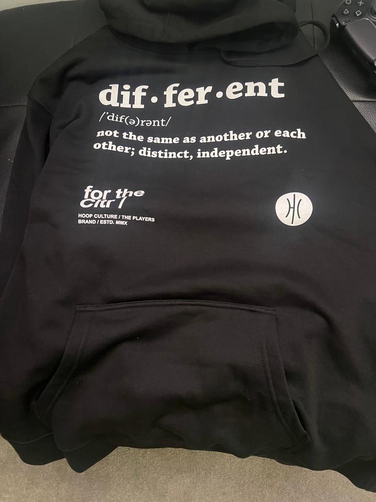 Be Different Hoodie - Customer Photo From Todd