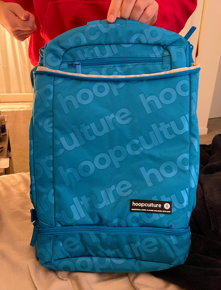 Lapis Blue Zeitgeist Classic Backpack - Customer Photo From C