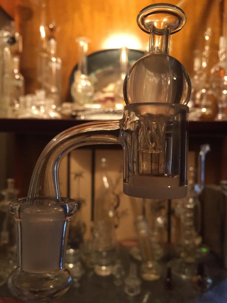 Highly Educated 90° Quartz Gavel Dab Banger Aqua Lab Technologies