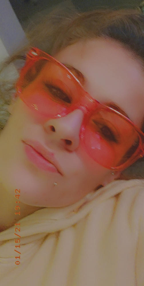 TRANSLUCENT - ORANGE - Customer Photo From Katie Rutter