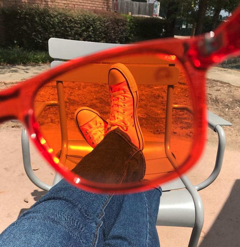 TRANSLUCENT - ORANGE - Customer Photo From Saskia H.