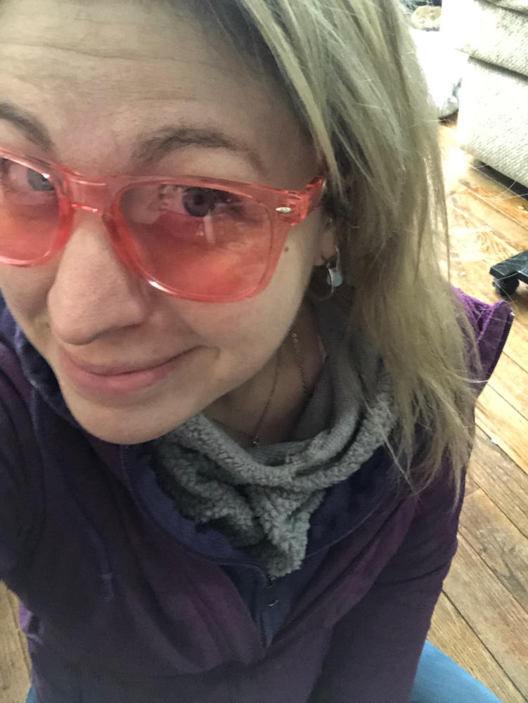 TRANSLUCENT - ROSE - Customer Photo From Cathi L.