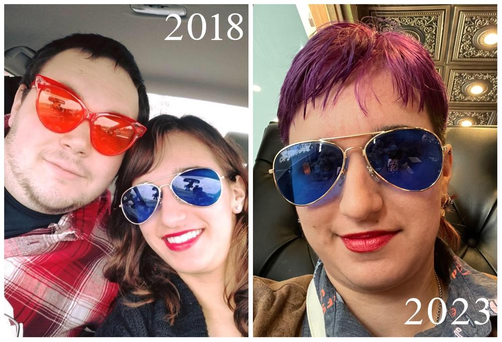 AVIATOR - BLUE - Customer Photo From Kat Mitchell