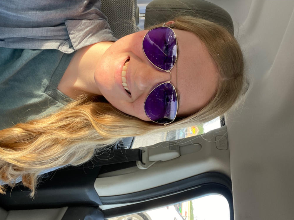 AVIATOR - INDIGO - Customer Photo From Andrea A.
