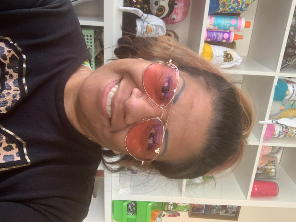 AVIATOR - ROSE - Customer Photo From Christine J.