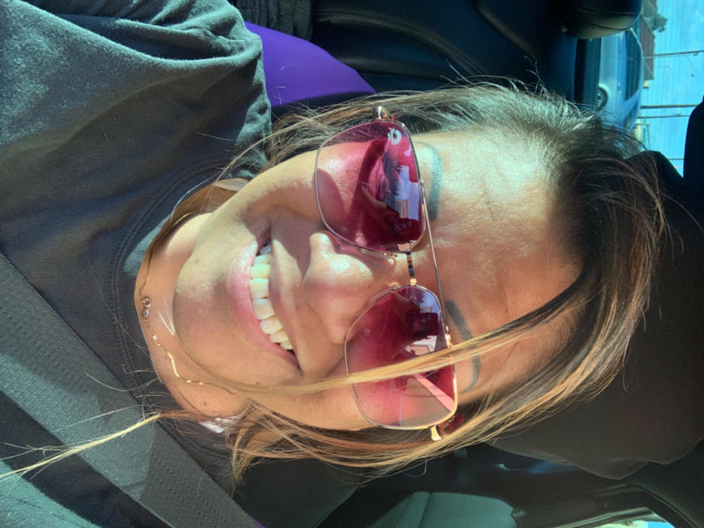 AVIATOR - ROSE - Customer Photo From Christine J.