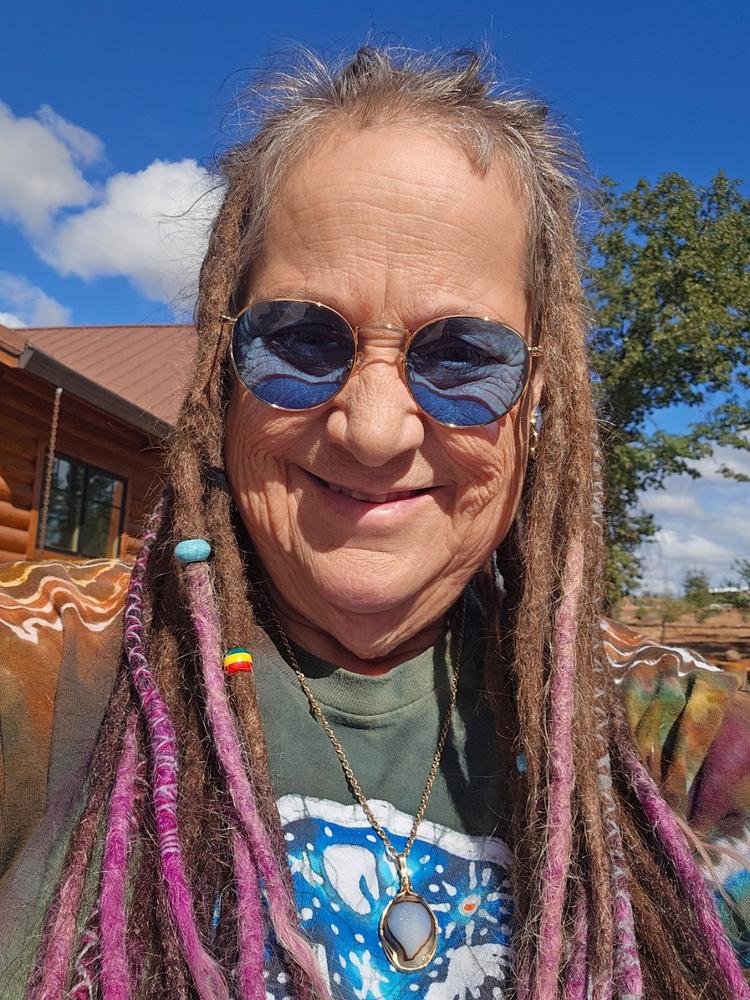 ROUND - BLUE - Customer Photo From Tula Cope