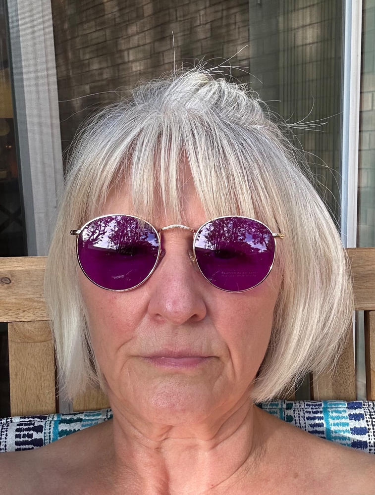 ROUND - VIOLET - Customer Photo From Barbara Pavlinch