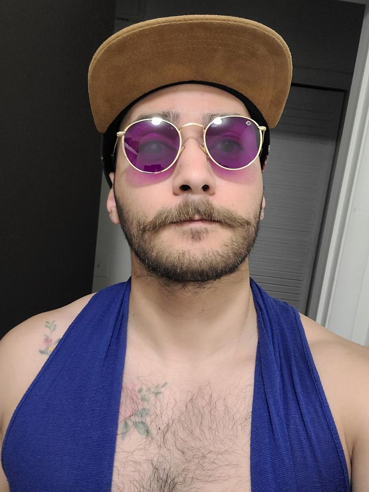 ROUND - VIOLET - Customer Photo From Darren M.