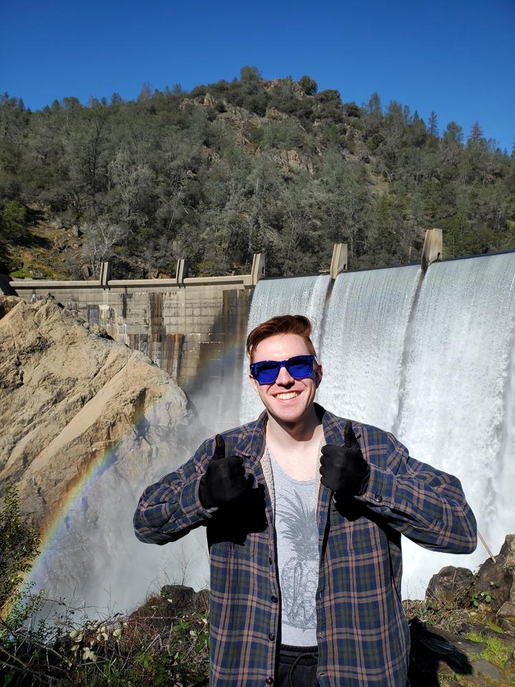 TRANSLUCENT - BLUE - Customer Photo From Caleb