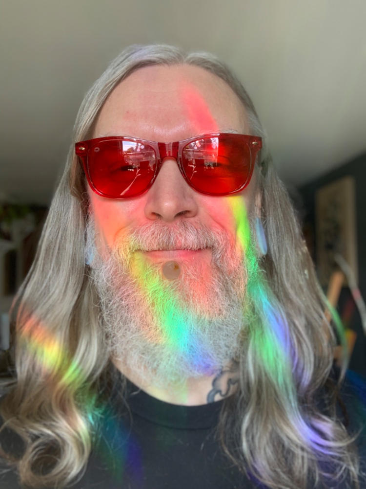TRANSLUCENT - RED - Customer Photo From Jason Stewart