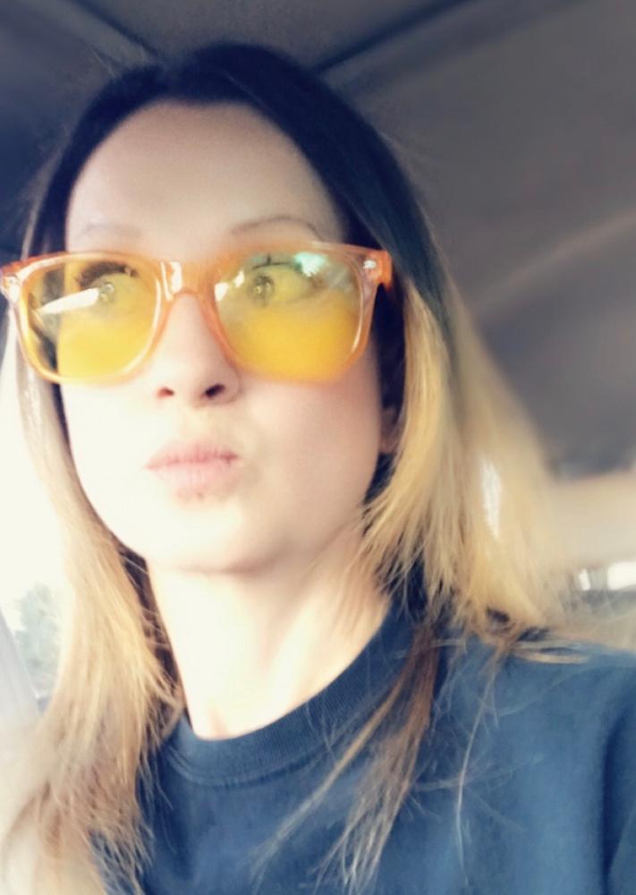 TRANSLUCENT - YELLOW - Customer Photo From Angel P.