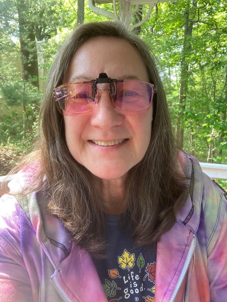 CLIP-ON - YELLOW - Customer Photo From Patricia 