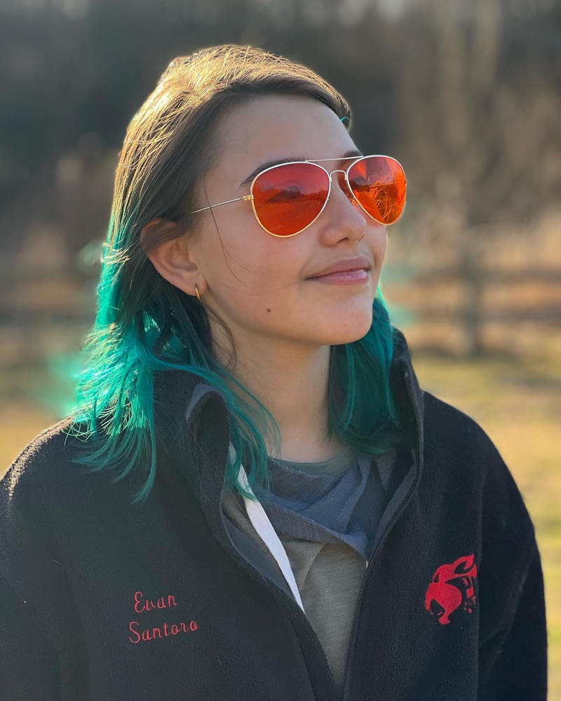AVIATOR - ORANGE - Customer Photo From Kathleen M.