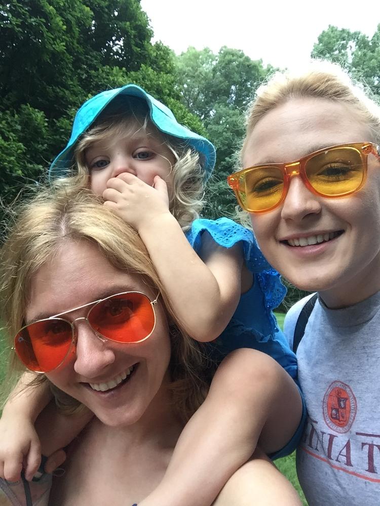 AVIATOR - ORANGE - Customer Photo From Laura R.