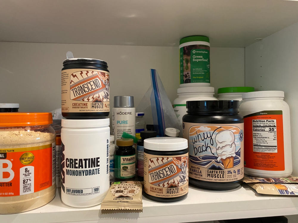 Whey Back Vanilla Grass-Fed Protein - Customer Photo From john basile