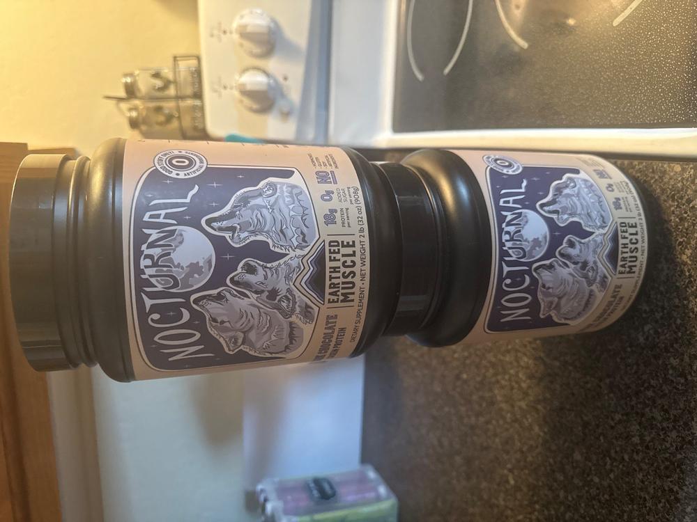 Nocturnal Dark Chocolate Casein Protein - Customer Photo From Nancy Hanna