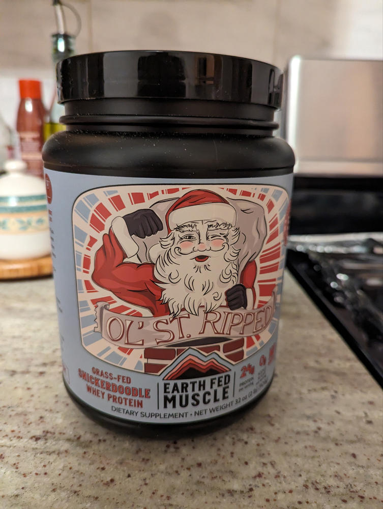 Ol’ St. Ripped Snickerdoodle Grass Fed Protein - Customer Photo From Scott Wong