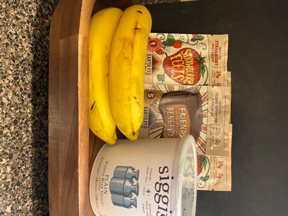 Single Serving Whey Protein Packs - Customer Photo From Susan Brown