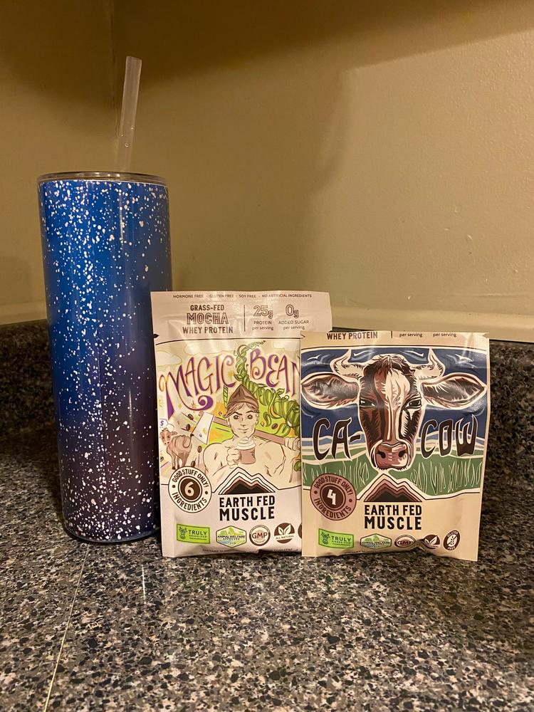 Single Serving Whey Protein Packs - Customer Photo From Susan Brown