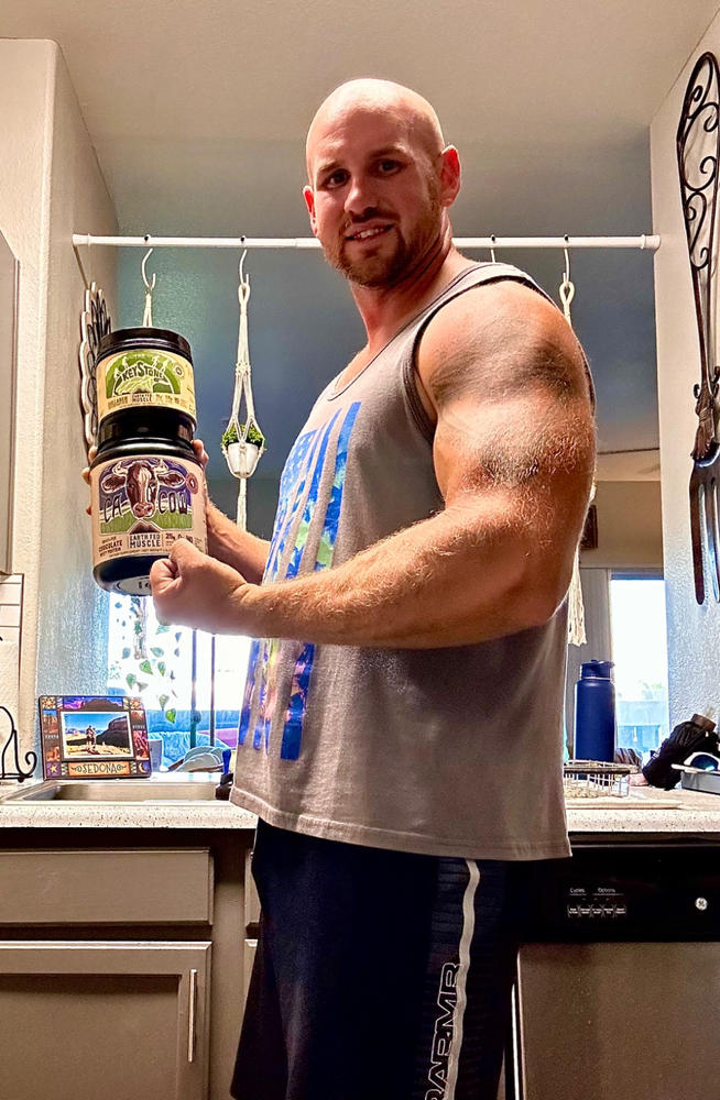 Ca-COW! Chocolate Grass Fed Protein - Customer Photo From Jeffrey Beers