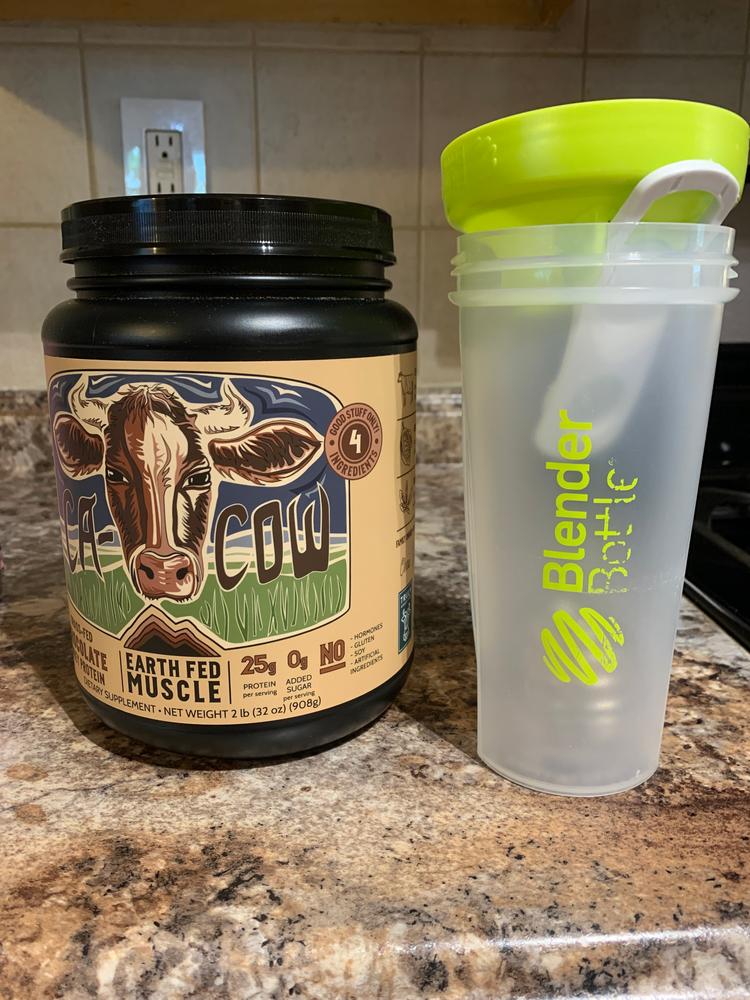 Ca-COW! Chocolate Grass Fed Protein - Customer Photo From Eileen Hershey 
